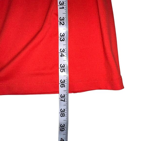 Patagonia Banda Twist Front Knit Orange Short Cap Sleeve Dress SMALL - Picture 7 of 7